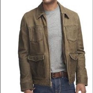 *Lowest Price* LL Bean Signature Leather Jacket